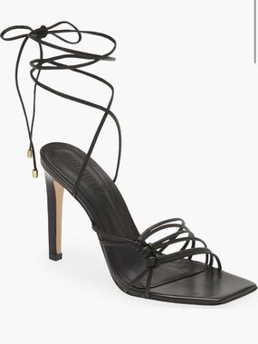 Schutz Lace-Up Strappy High Heel Sandals